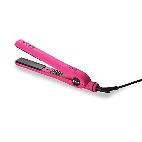 Ikonic s3 shop hair straightener pink